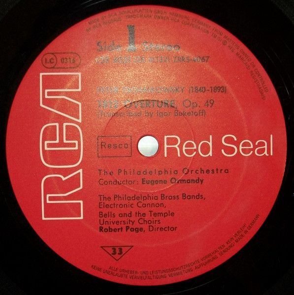 RCA Red Seal LSB 4031 - The Philadelphia Orchestra, Eugene Orman - Image 3