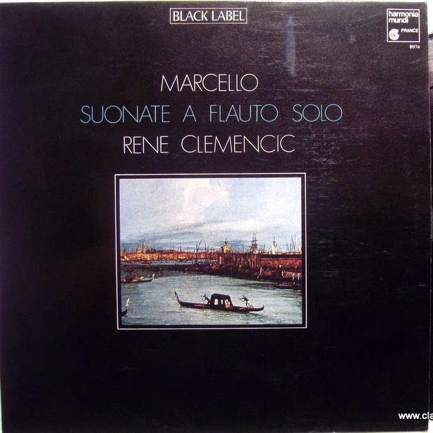 Harmonia Mundi B974 - Benedetto Marcello, René Clemencic - Suona