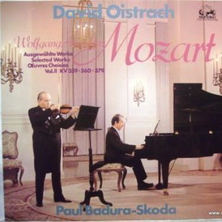 Eurodisc 66 155 3 - Wolfgang Amadeus Mozart, David Oistrach, Pau