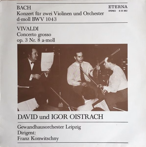 Eterna 8 25 882 - Johann Sebastian Bach, Antonio Vivaldi, David