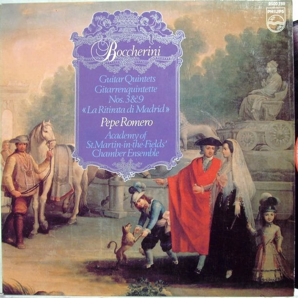 Philips 9500 789 - Luigi Boccherini, Pepe Romero, Academy Of St.