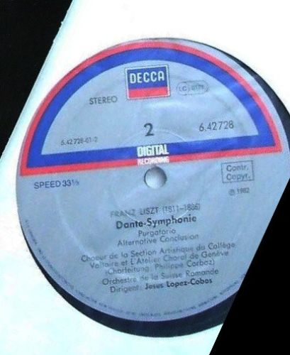 DECCA 6.42728 AZ - Franz Liszt, Jesús López-Cobos, L'Orchestre D - Image 3