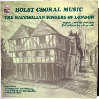 His Master's Voice CSD 3764 - Gustav Holst, The Baccholian Singe