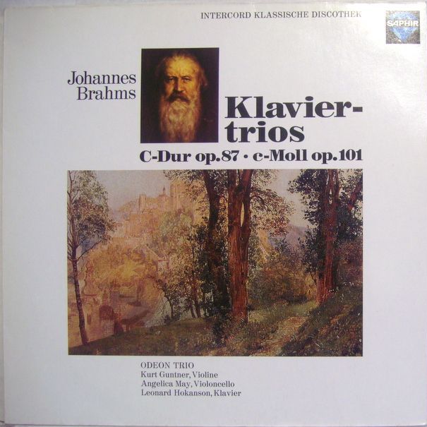 Saphir INT 120.903 - Johannes Brahms, Odeon Trio - Klaviertrios