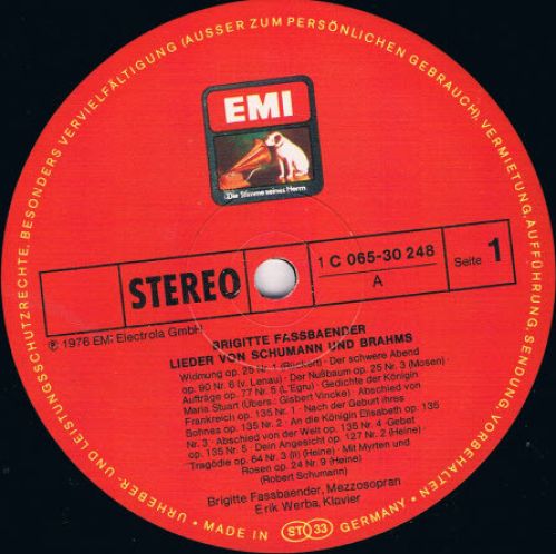 Die Stimme Seines Herrn 1C 065-30 248 - Brigitte Fassbaender, Er - Image 3