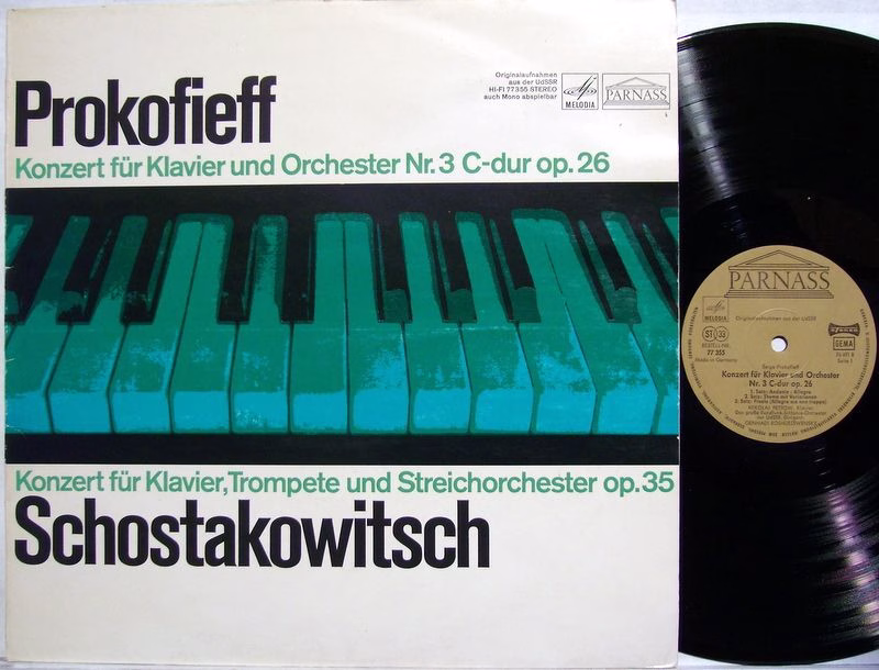 Melodia / Parnass 77355 - Sergei Prokofiev, Dmitri Shostakovich - Image 2