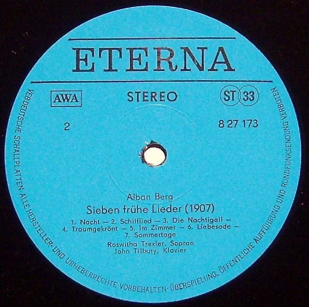 Eterna 8 27 173 - Roswitha Trexler, John Tilbury, Arnold Schoenb - Image 3