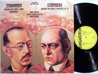 Hungaroton SLPX 12021 - Igor Stravinsky, Arnold Schoenberg, Ádám