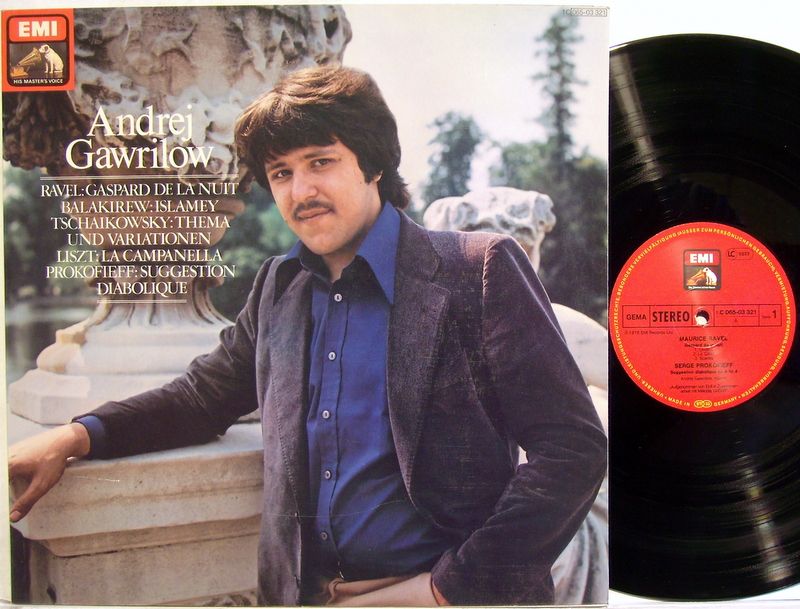 His Master's Voice 1C 065-03 321 - Andrei Gavrilov - Ravel: Gasp