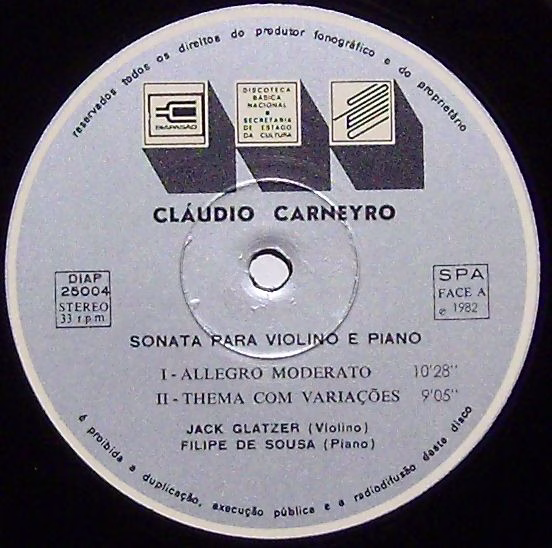 Diapasão DIAP 25004 - Cláudio Carneyro, Jack Glatzer, Filipe de - Image 3