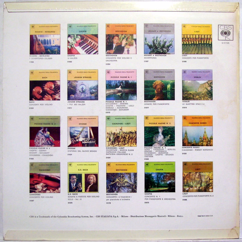 CBS S 51126 - Amsterdams Kamerorkest, Herman Krebbers, Leni van - Image 2