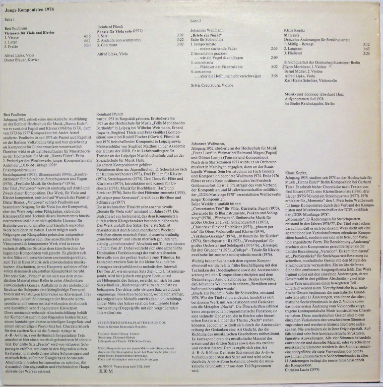 Nova 8 85 171 - Bert Poulheim, Reinhard Pfundt, H. Johannes Wall - Image 2
