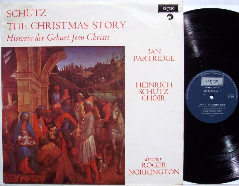 Argo ZRG 671 - Heinrich Schütz, Ian Partridge, The Schütz Choir