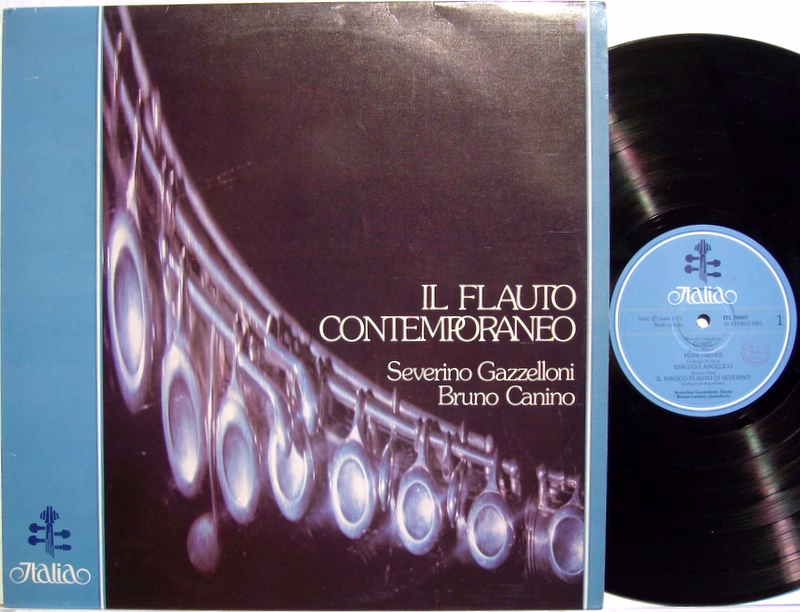 Italia ITL 70007 - Severino Gazzelloni, Bruno Canino - Il Flauto