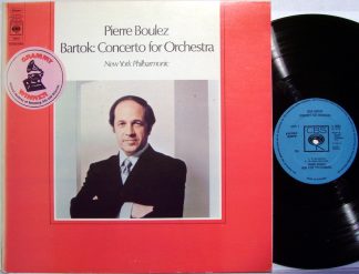 CBS 73161 - Pierre Boulez, Béla Bartók, New York Philharmonic -