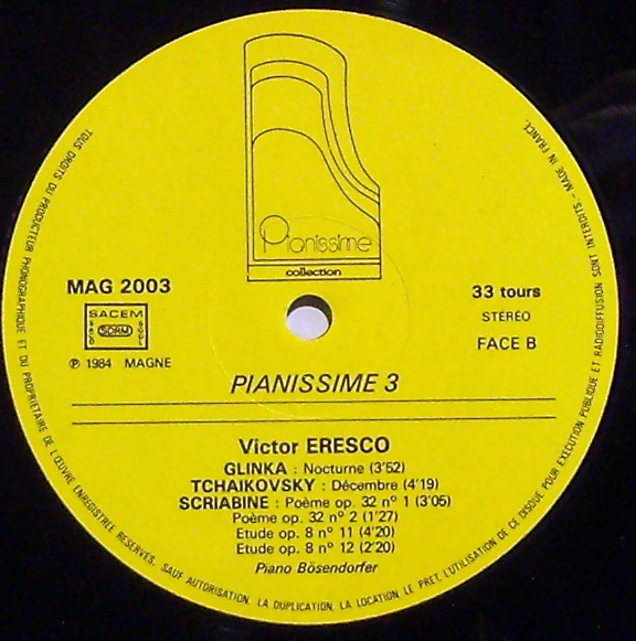 Production Daniel Magne MAG 2003 - Sergei Rachmaninoff, Mikhail - Image 3