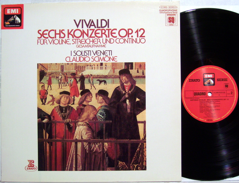 EMI 1C065-30 913 - Antonio Vivaldi, I Solisti Veneti, Claudio Sc