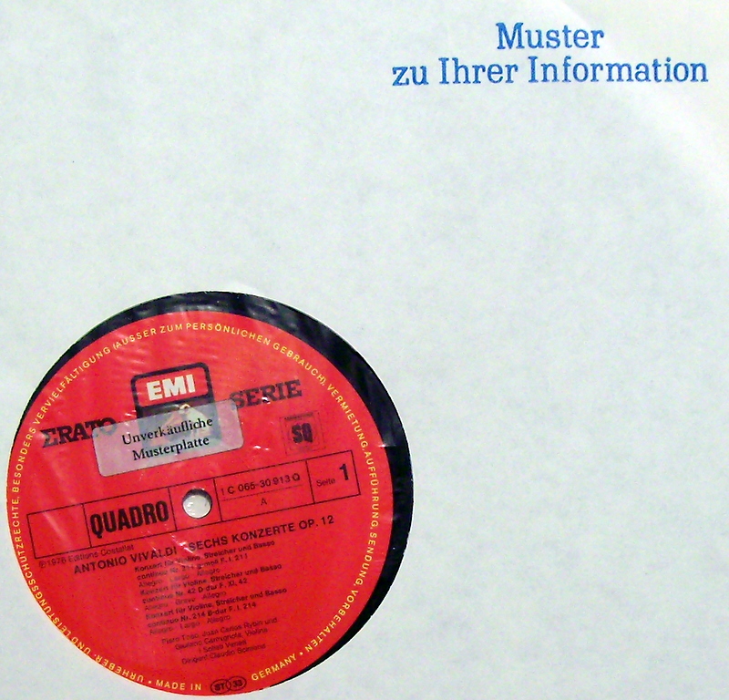 EMI 1C065-30 913 - Antonio Vivaldi, I Solisti Veneti, Claudio Sc - Image 3