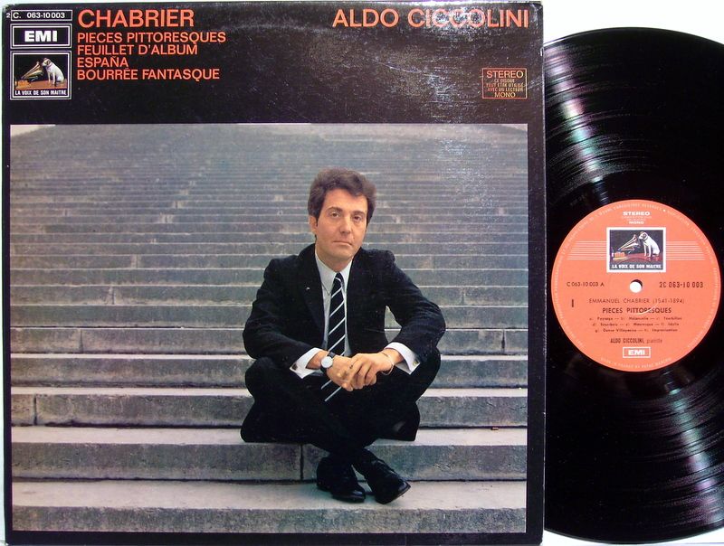 La Voix De Son Maître 2 C. 063-10003 - Emmanuel Chabrier, Aldo C