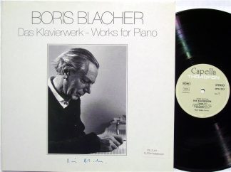 Thorofon Capella MTH 223 - Boris Blacher - Das Klavierwerk - Wor