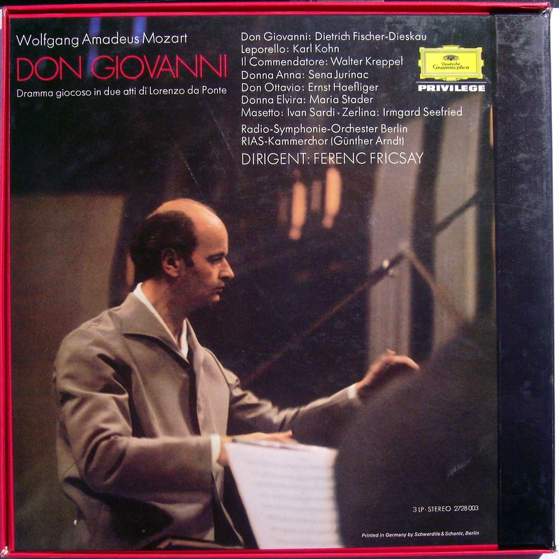 Deutsche Grammophon 2728 003 - Wolfgang Amadeus Mozart, Sena Jur - Image 2