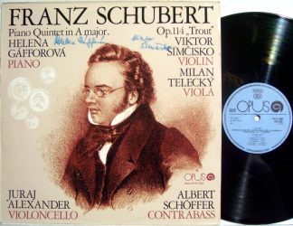Opus 9111 1261 - Franz Schubert, Helena Gáfforová, Victor Simcis