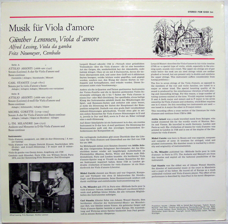 FSM FSM 53 624 toc - Günther Lemmen, Alfred Lessing, Fritz Neume - Image 2