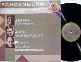 CBS Masterworks 74 025 - Arnold Schoenberg, Jessye Norman, John