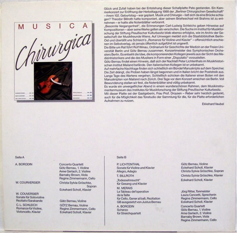 Not On Label DMM D-7694 - Various - Musica Chirurgica - Image 2