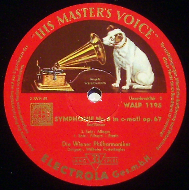 Electrola E 90 088 - Ludwig van Beethoven, Wilhelm Furtwängler - - Image 3