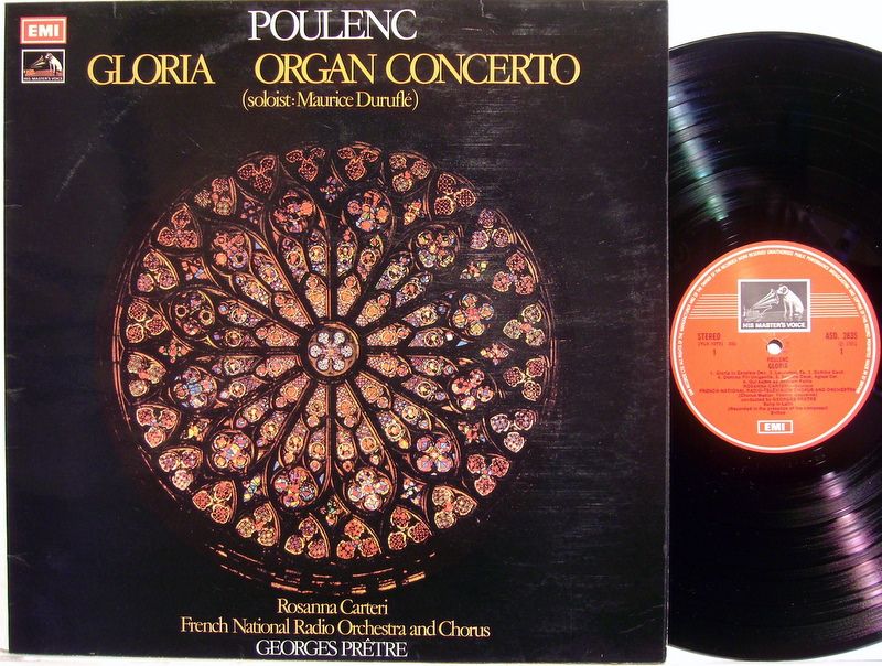 His Master's Voice ASD 2835 - Francis Poulenc, Orchestre Nationa