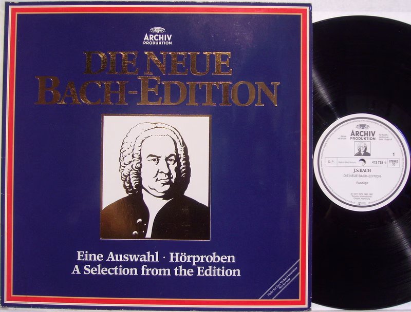 Archiv Produktion 413 758-1 - Johann Sebastian Bach - Eine Auswa