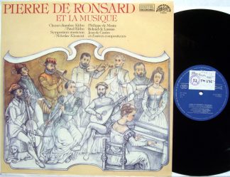 Supraphon 1112 3883 - Pierre de Ronsard, Kühn Chamber Chorus, Sy