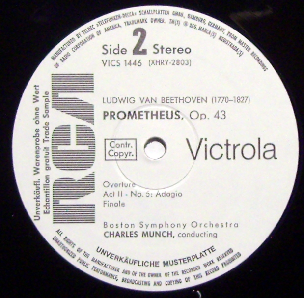 RCA Victrola VICS 1446 - Ludwig van Beethoven, Boston Symphony O - Image 4