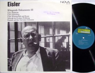 Nova 8 80 098 - Hanns Eisler - Klingende Dokumente III