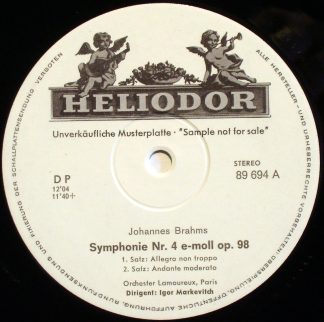 HELIODOR 89 694 - Johannes Brahms, Ludwig van Beethoven, Orchest