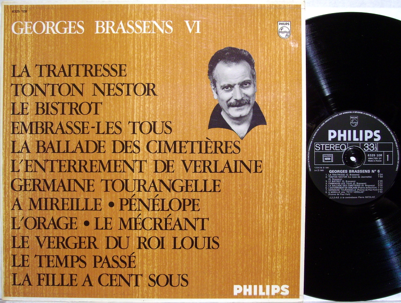 Philips 6332 133 - Georges Brassens - VI