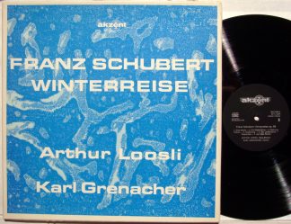 akzent WA 3109 - Franz Schubert, Arthur Loosli, Karl Grenacher -