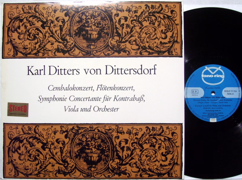 Fono-Ring SFGLP 77 754 - Carl Ditters von Dittersdorf - Cembalok