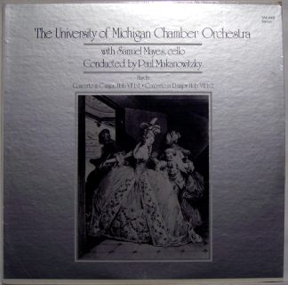 Not On Label SM-0005 - The University Of Michigan Chamber Orches
