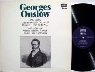 Jecklin-Disco 554 - George Onslow, Stalder-Quintett, Zürich, Wer