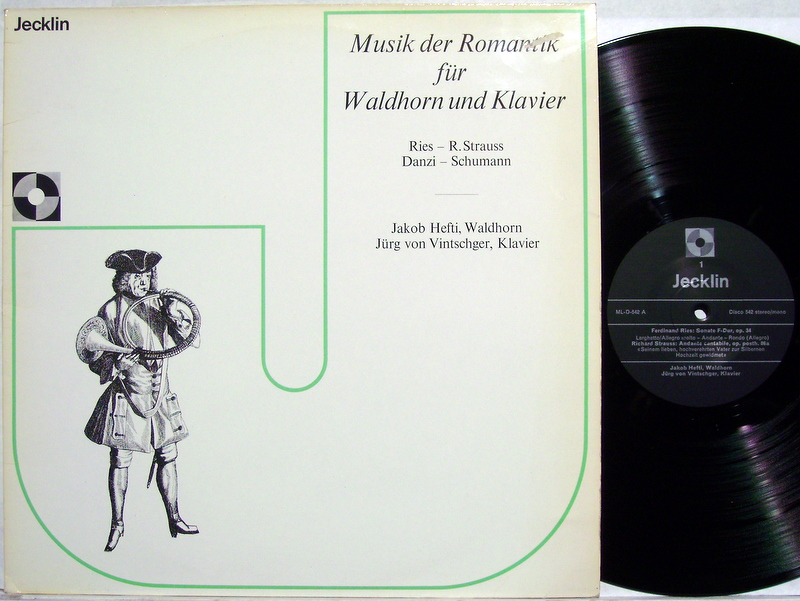 Jecklin-Disco 542 - Ferdinand Ries, Richard Strauss, Franz Danzi