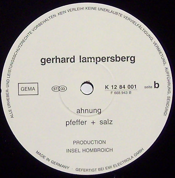 Insel Hombroich K 12 84 001 - Gerhard Lampersberg - Gerhard Lamp - Image 3