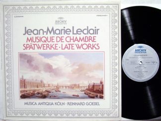 Archiv Produktion 91 879 7 - Jean-Marie Leclair, Musica Antiqua