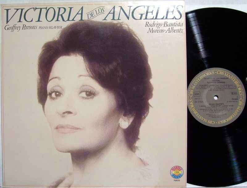 CBS Masterworks M 35139 - Victoria De Los Angeles, Geoffrey Pars