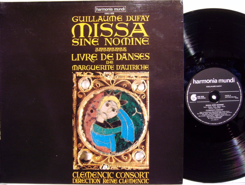 harmonia mundi France EHM 939 - Guillaume Dufay, Clemencic Conso
