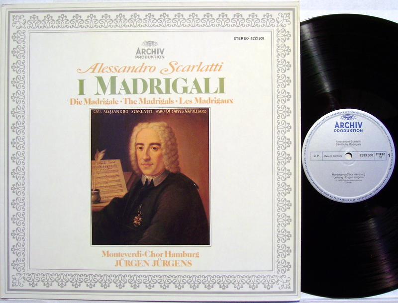 Archiv Produktion 2533 300 - Alessandro Scarlatti, Monteverdi-Ch