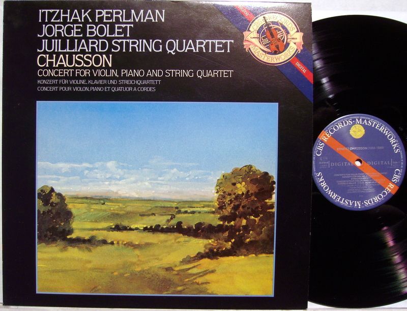 CBS Masterworks D37814 - Itzhak Perlman, Jorge Bolet, Juilliard - Image 2