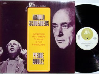 Disques Adès 14.014 - Arnold Schoenberg, Pierre Boulez - Symphon