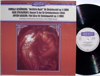 Aristocrate EA 27008 - Arnold Schoenberg, Igor Stravinsky, Anton